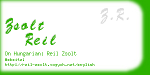 zsolt reil business card